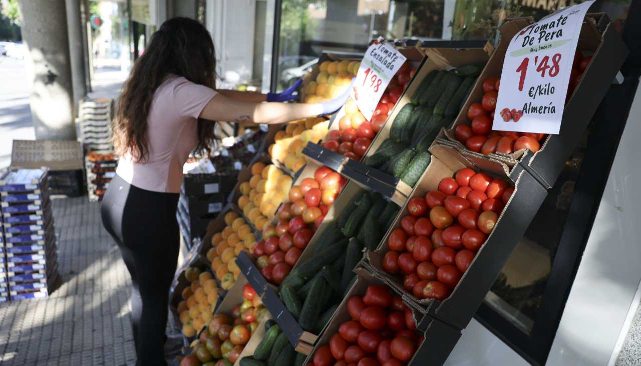 Precios de las frutas en un establecimiento en Toledo