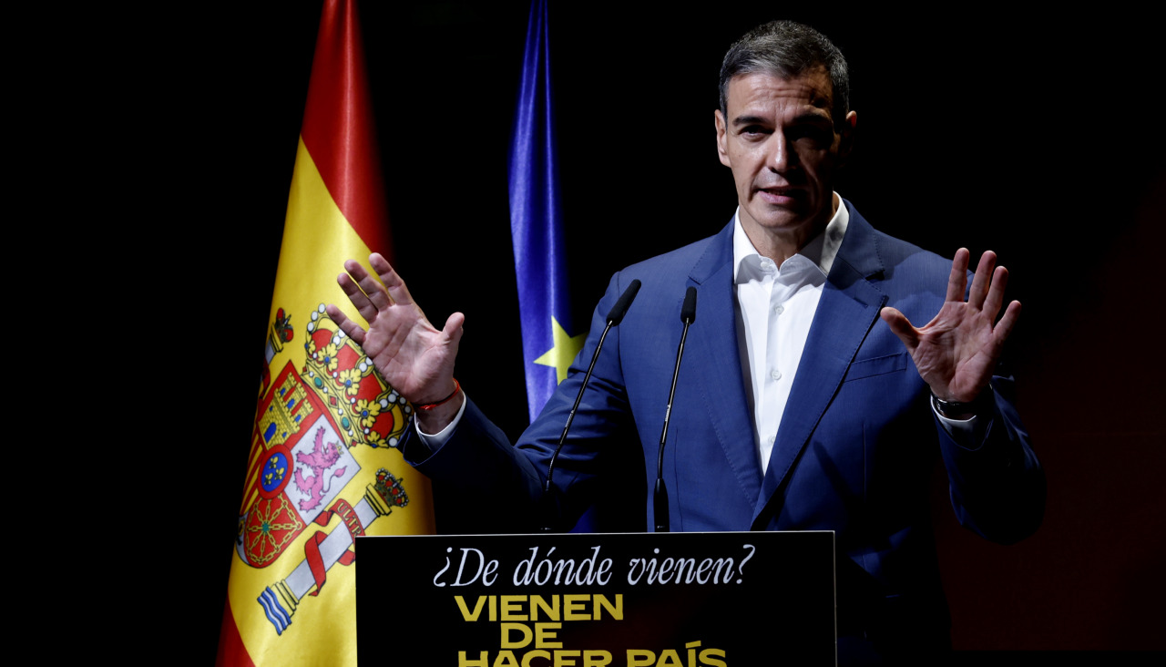 El presidente del Gobierno, Pedro Sánchez