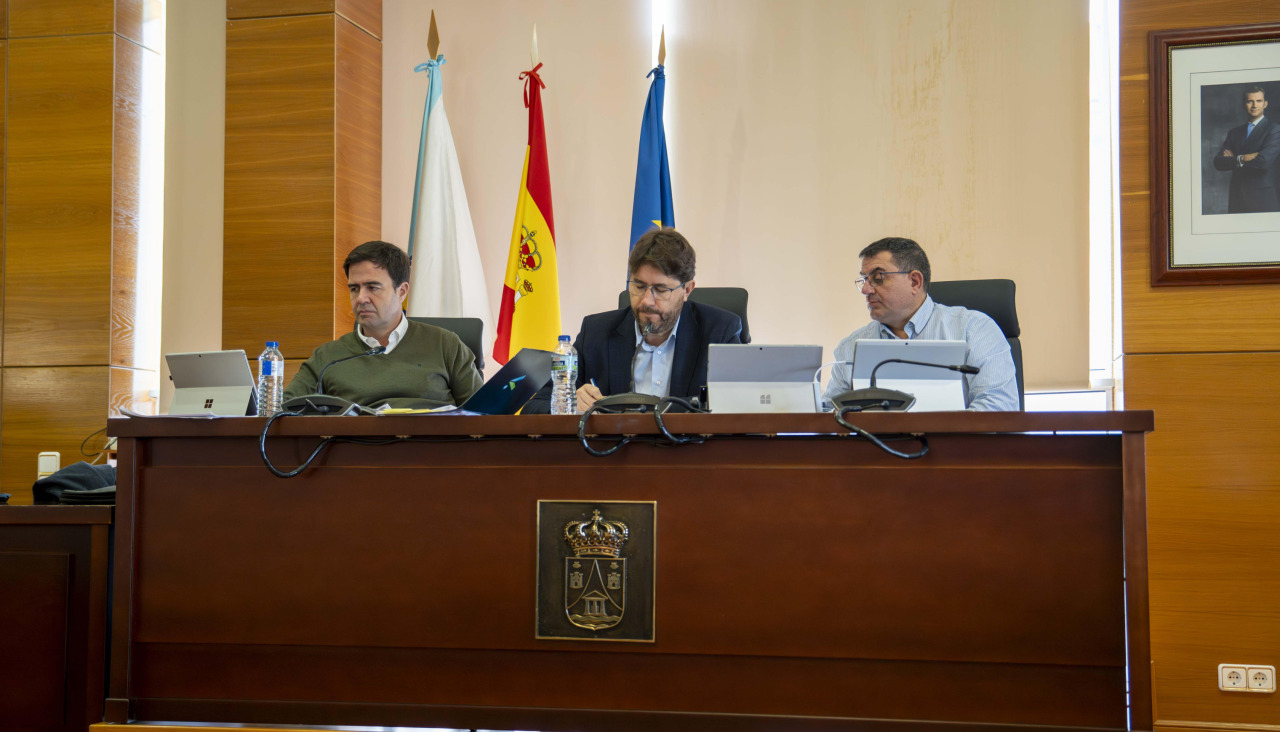 Un pleno en el Ayuntamiento de Arteixo