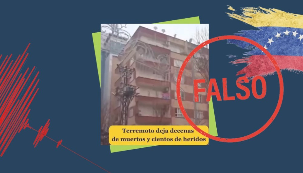 Infoveritas comprueba que un video difundido no corresponde a los terremotoe de Venezuela del 24 de junio