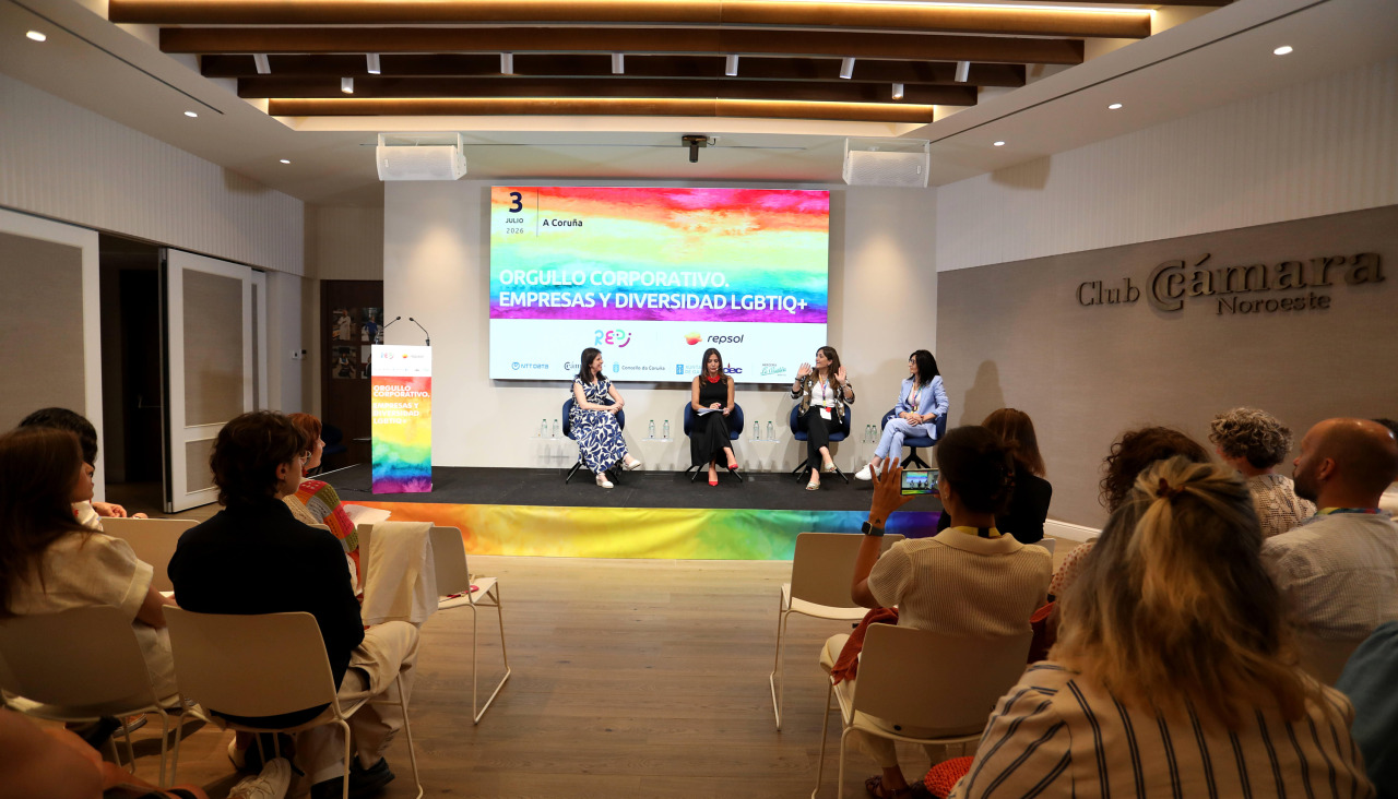 El evento Orgullo Corporativo. Empresas y Diversidad Lgbtqi+ realizado la mañana de este viernes