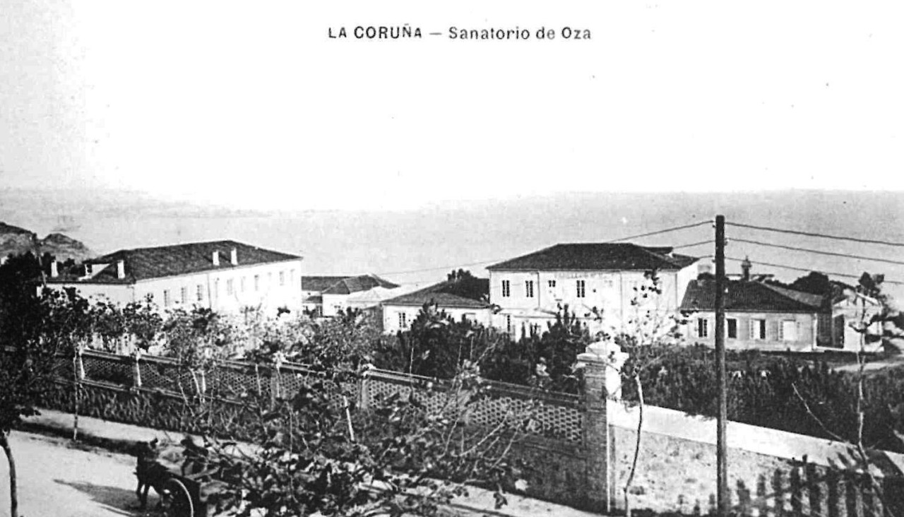 Una imagen del antiguo sanatorio de OzaUn refugio ante el desastre: la historia del lazareto para enfermos de OzaUn complejo de edificios sirvió durante pocos años como lugar de aislamiento para los pacientes de enfermedades infecciosas. El investigador Carlos Fernández explica su curiosa historia, entre su creación y su uso para ubicar a soldados de la guerra de Cuba