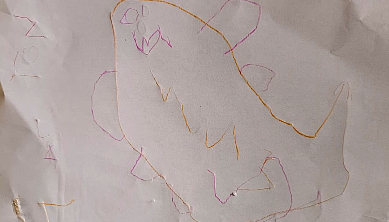 Dibujo Gastón de Vitoria