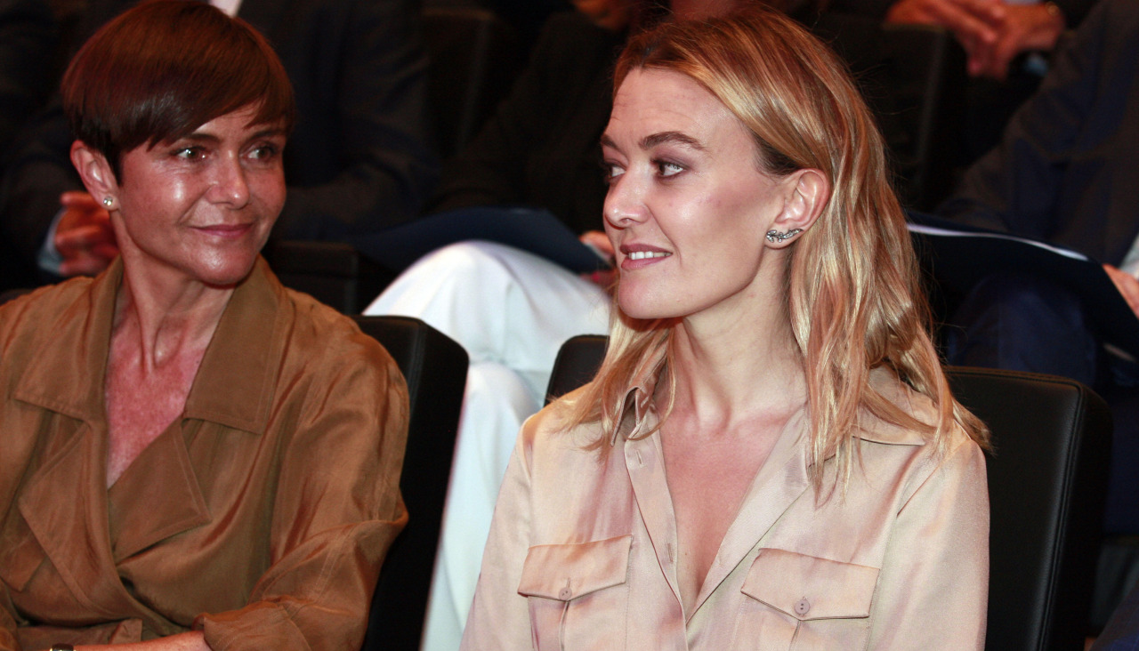 Beatriz Padín junto a Marta Ortega