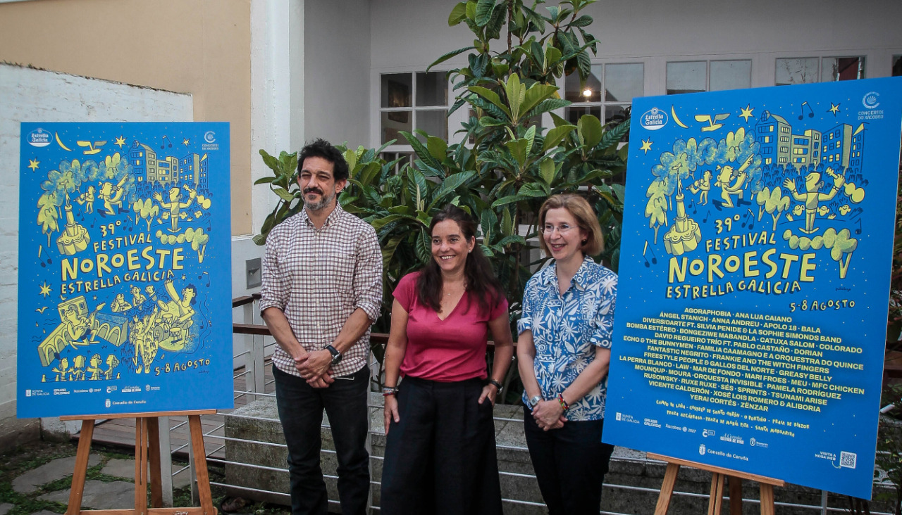 Presentación del cartel completo del Festival Noroeste Estrella Galicia
