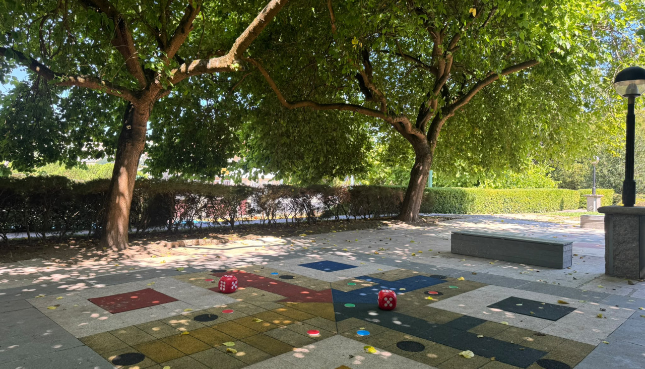 Rincón de Cecilia, en el parque José Martí de Santa Cristina