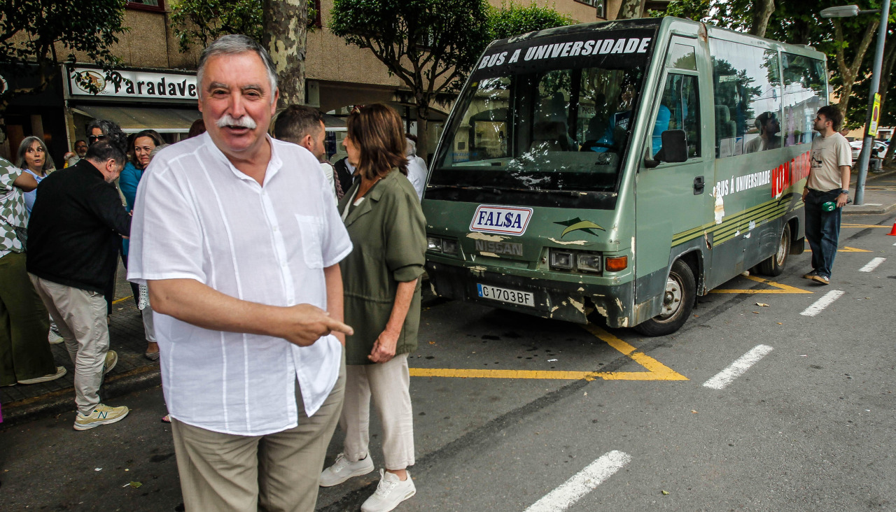 García Seoane protagoniza habitualmente protestas por el transporte público