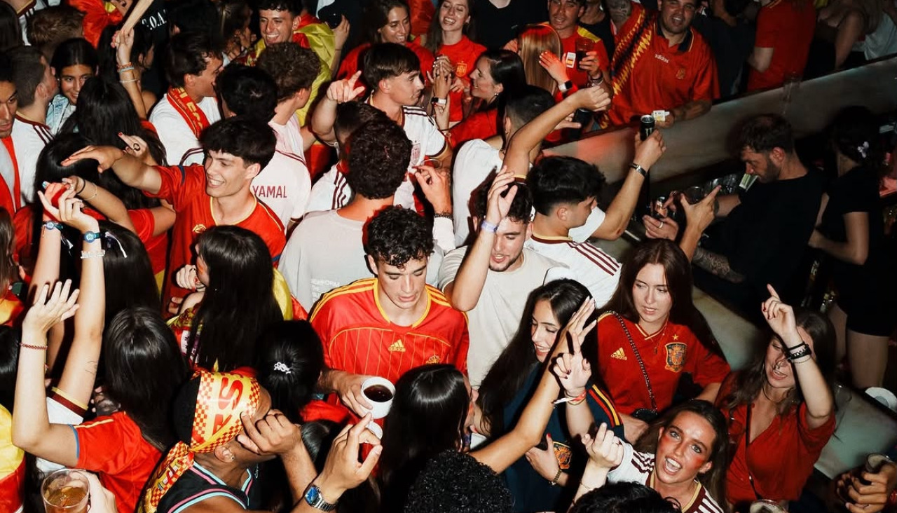 Amura, en la celebración de España