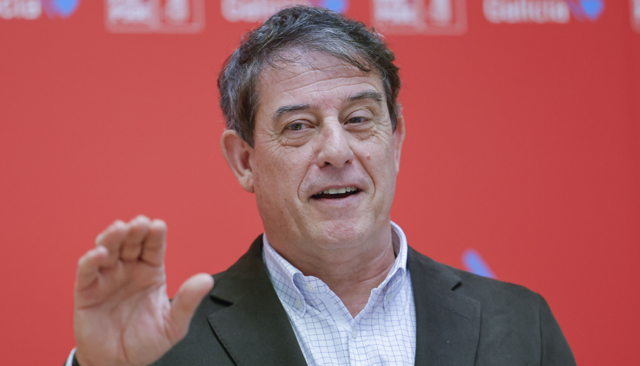 El secretario xeral del PSdeG, José Ramón Gómez Besteiro