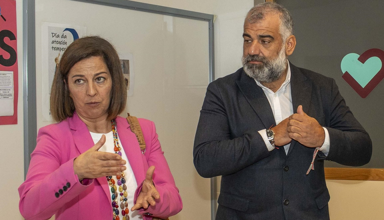 María Barral y Pablo González Cacheiro