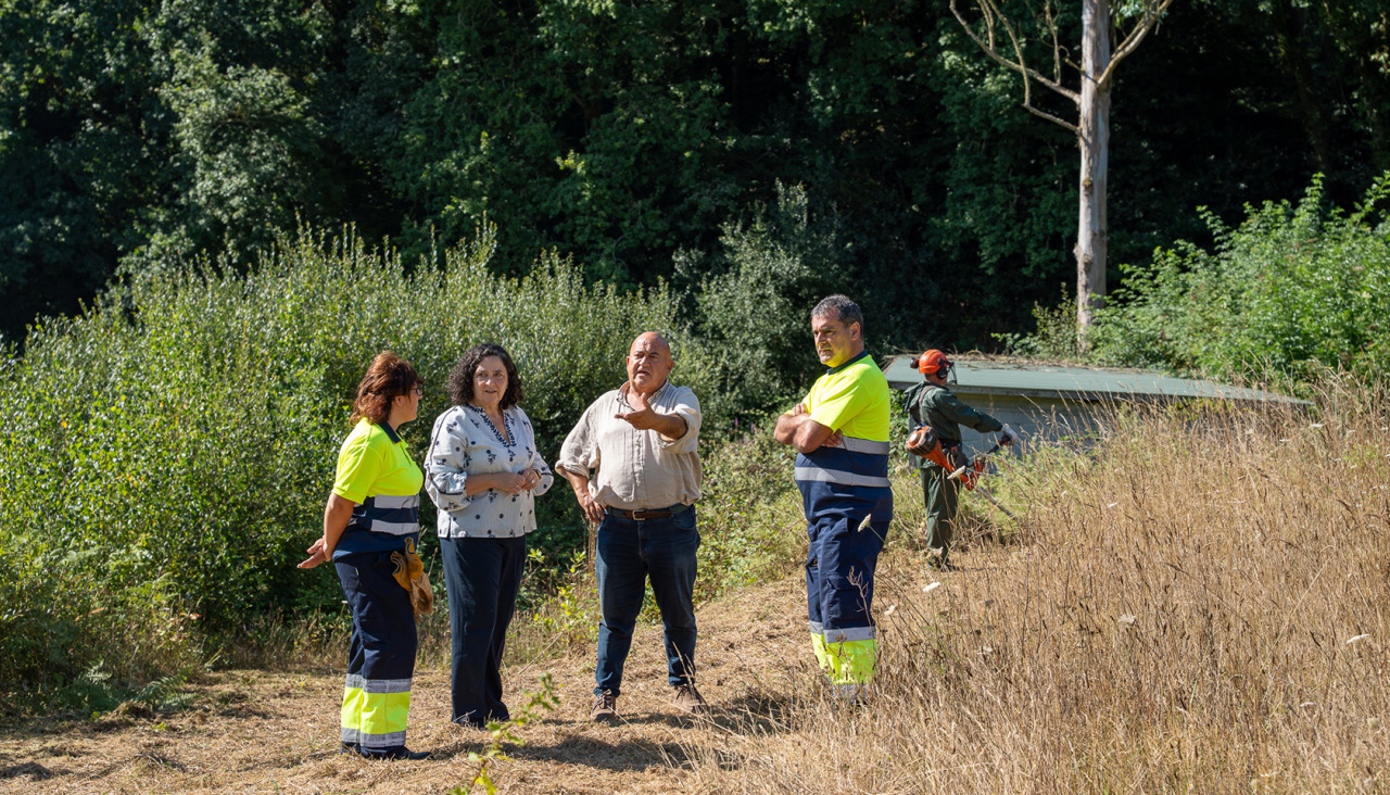 Do Campo y Santiso conocieron el funcionamiento de la brigada forestal de Abegondo