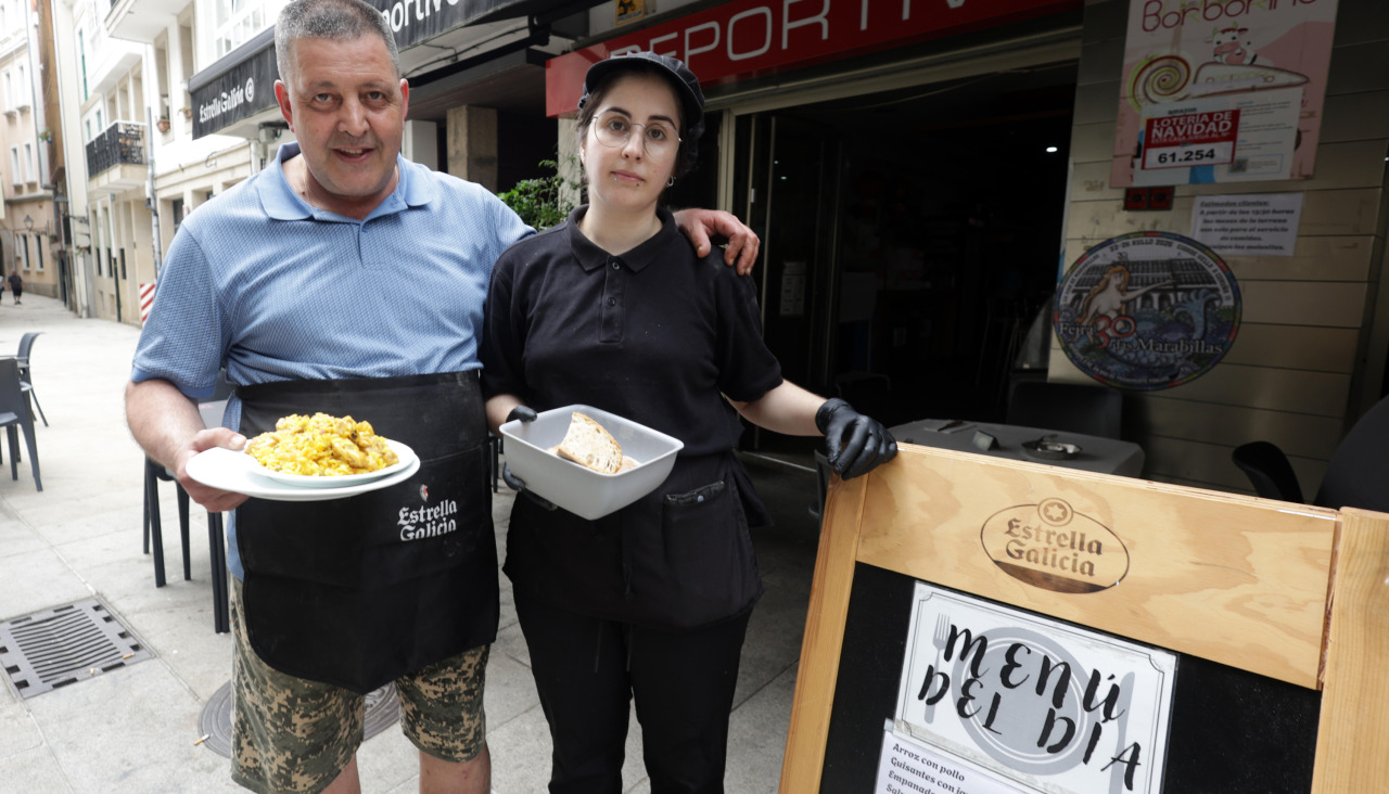 Ramiro Vila, en el local del Deportivo Ciudad