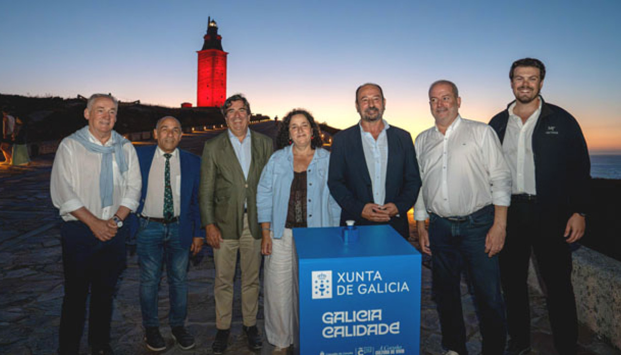 encendido luces torre hercules