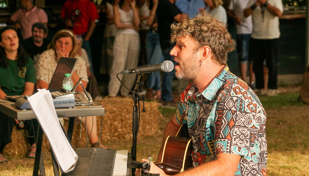 Hugo Torreiro no festival Aghora Viós Abegondo