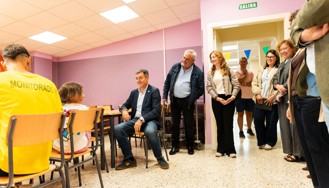 Visita al colegio Otero Valcárcel