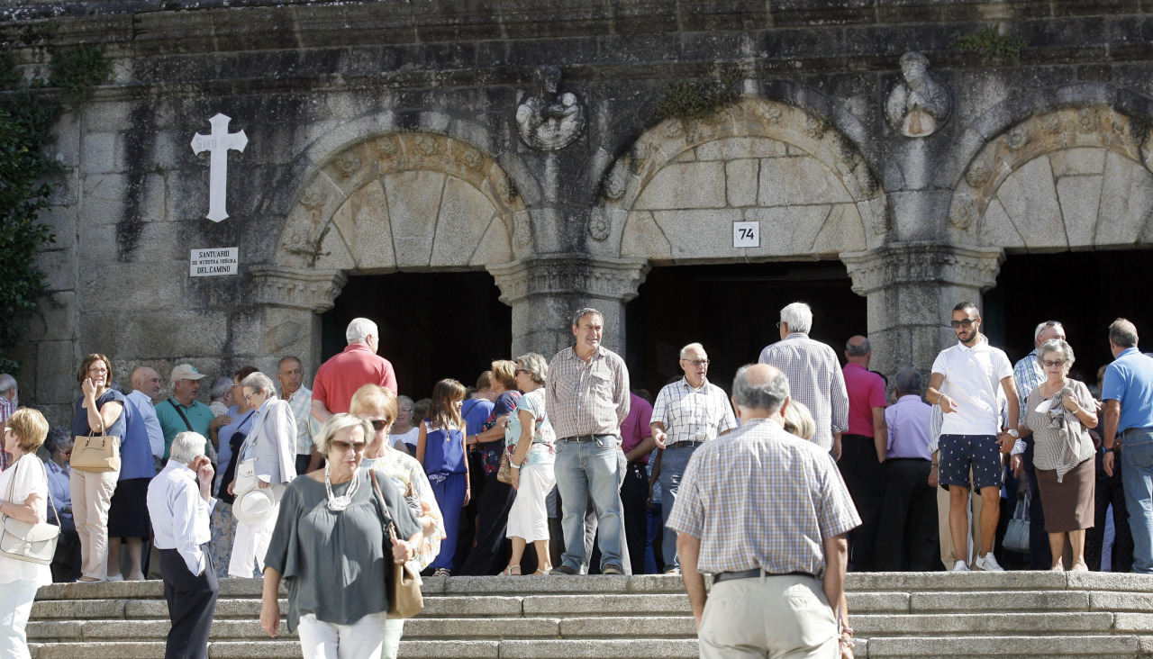Exterior del santuario de Nosa Señora do Camiño-Os Remedios de Betanzos