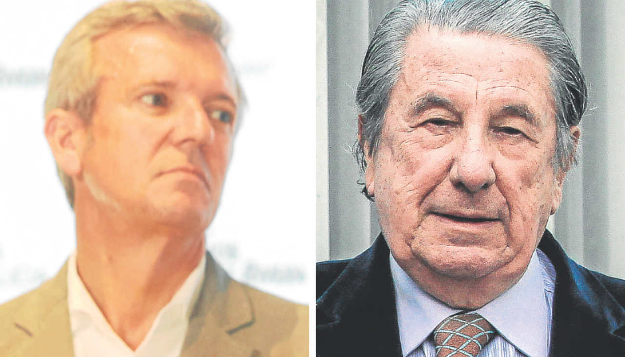 Alfonso Rueda y Francisco Vázquez