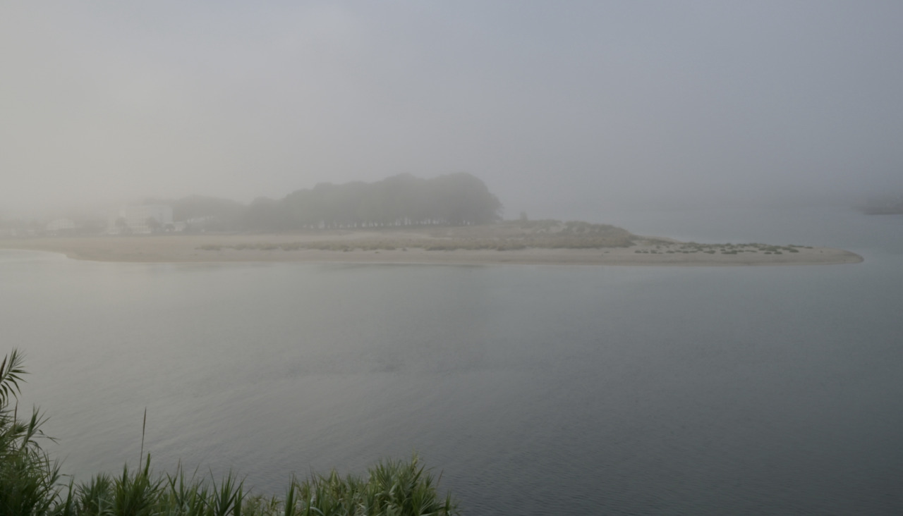 Niebla matinal en A Coruña