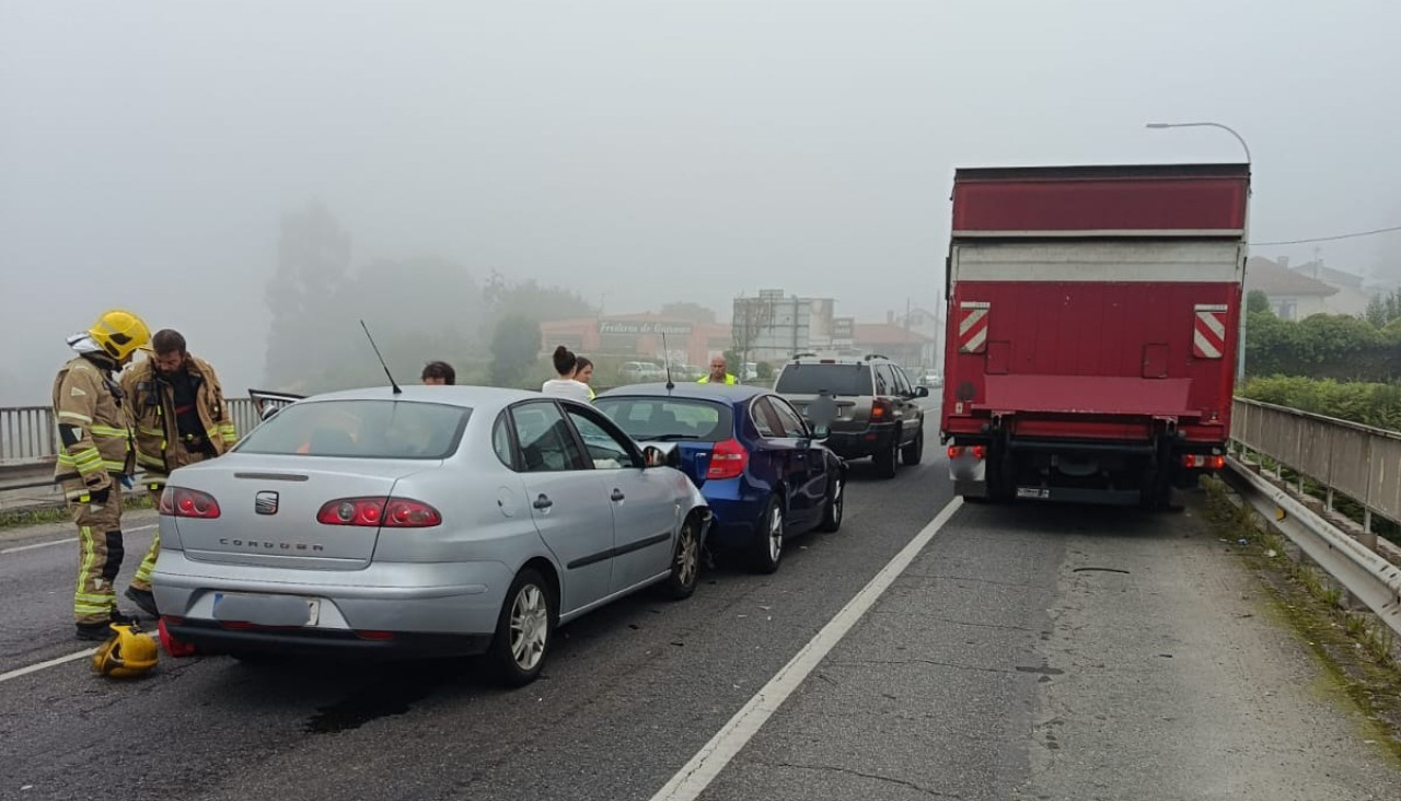 Accidente de tráfico en Bergondo