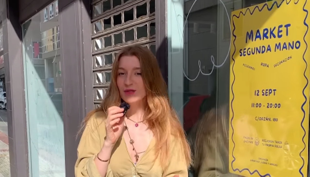 Mercadillo organizado por la creadora de contenido coruñesa Martina Lubián