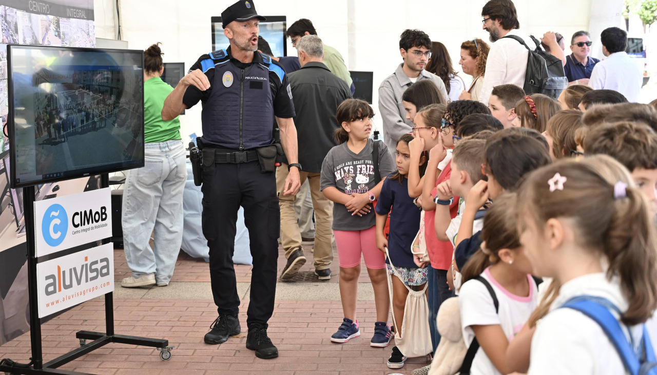 La Semana Europea de la Movilidad se inició en la plaza de Tabacos con diversas actividades educativas, deportivas y divulgativas