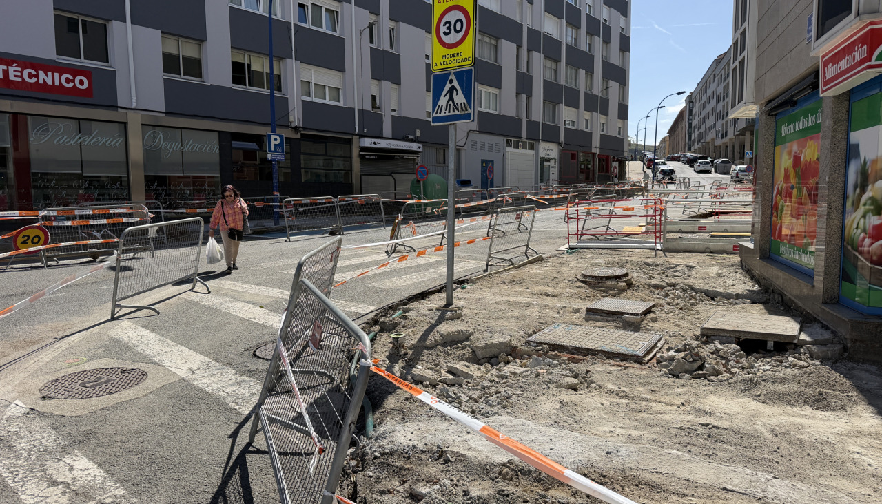 obras calle pan vieiro