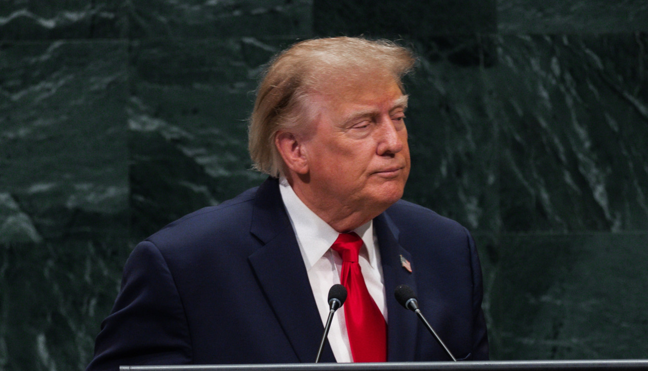 Donald Trump habla durante el Debate General de la 81ª sesión de la Asamblea General de la ONU, este martes