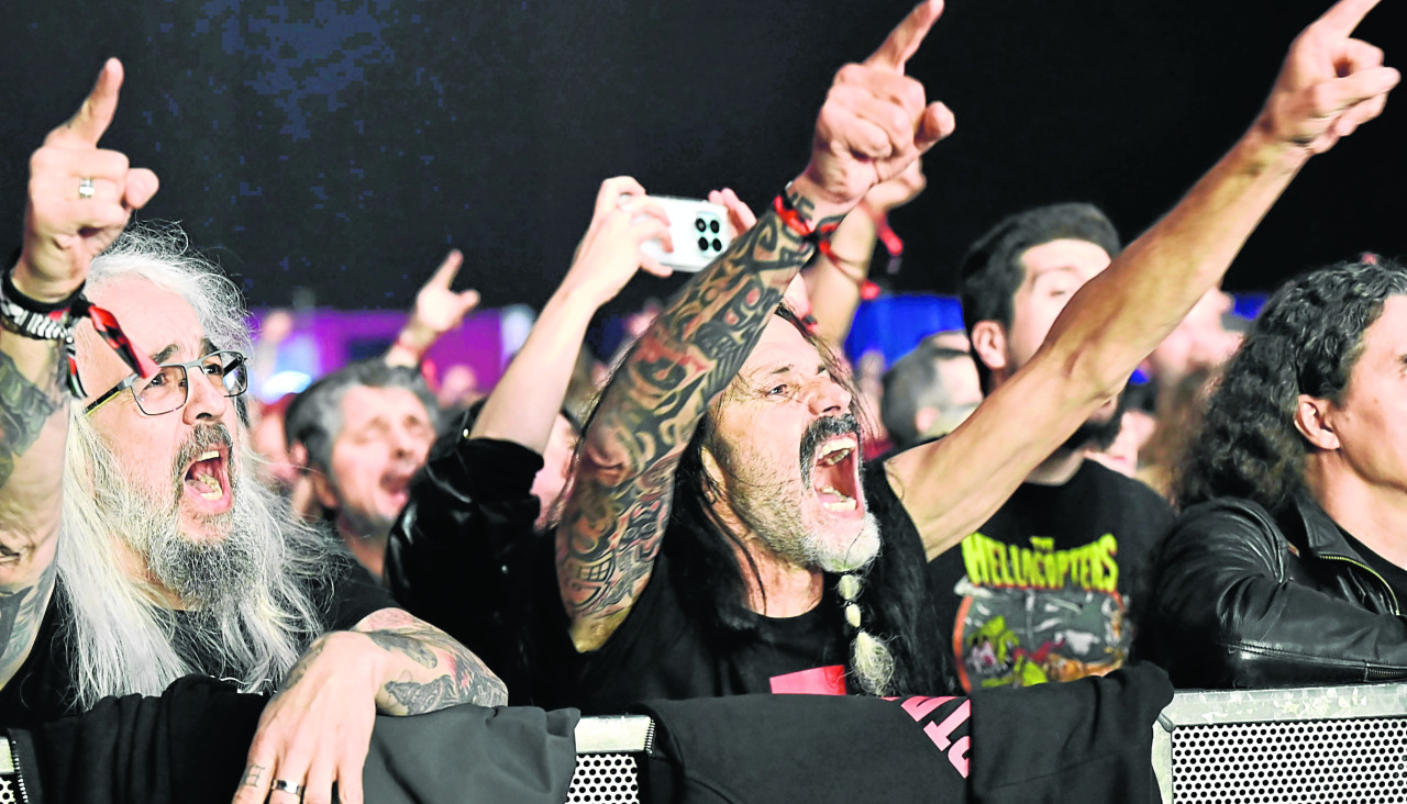 Público en la primera edición de ExpoRock