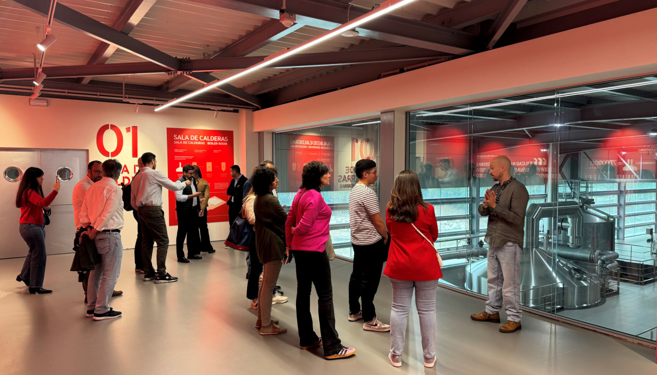 Visita a la fábrica de Estrella Galicia en Morás-2