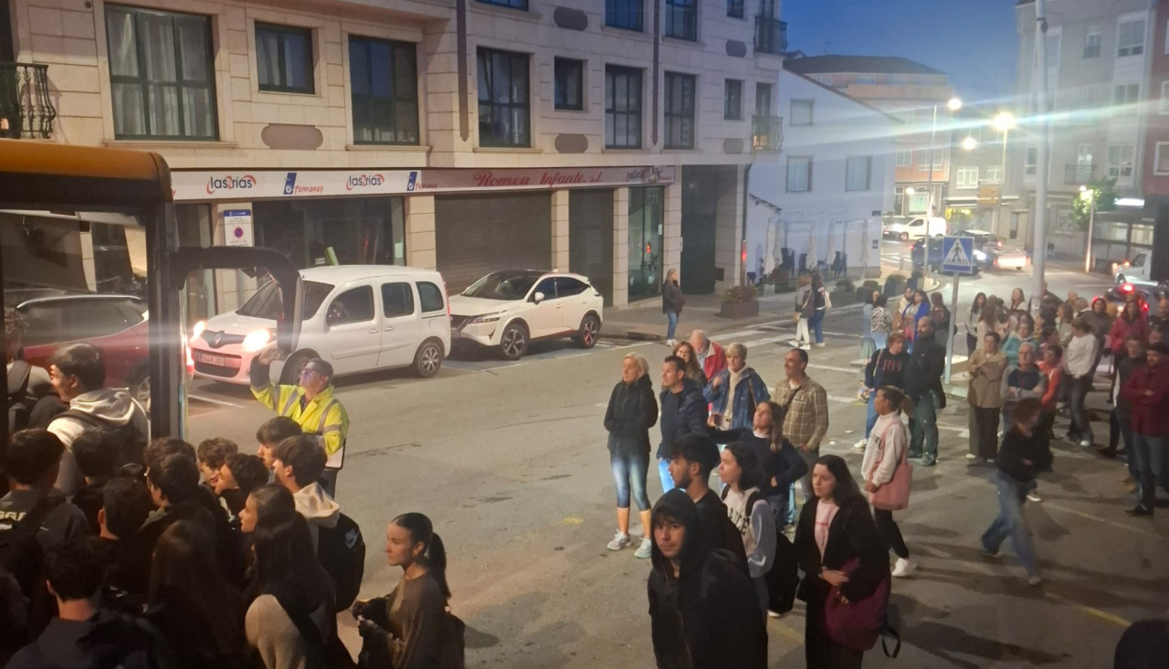 Ciudadanos concentrados en Miño este viernes