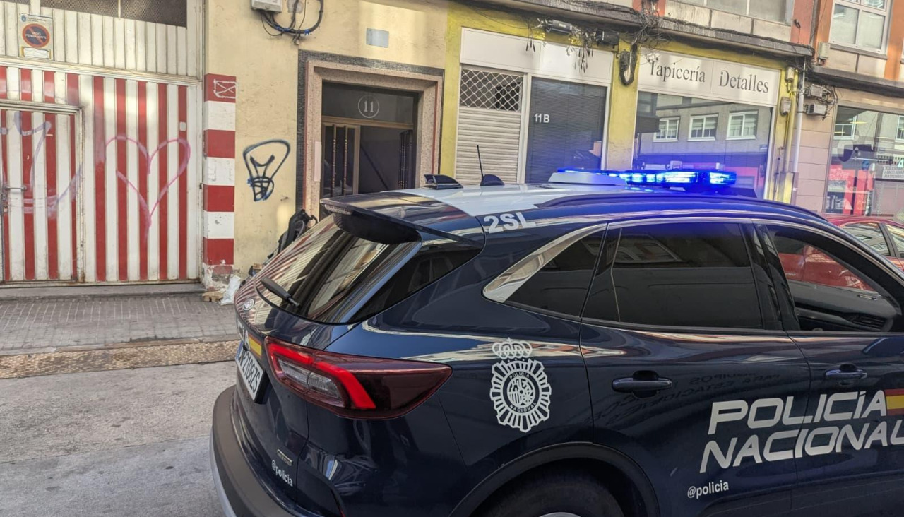 Policía Nacional en la Calle Agra de Bragua por drogas