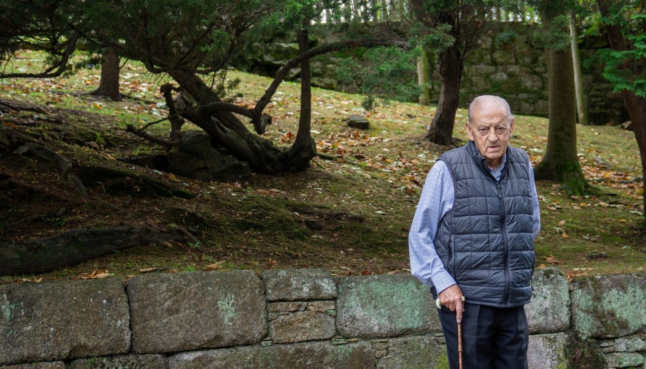 Pepe Guillín, en el parque de Santa Margarita | carlota blanco