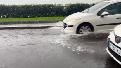 Inundaciones en el Paseo Marítimo