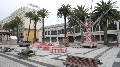 Atracciones navideñas en Méndez Núñez
