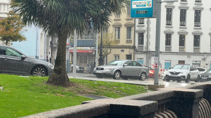 Lluvia en A Coruña 23 de noviembre
