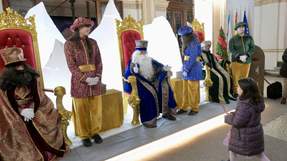 Recepción municipal de los Reyes Magos