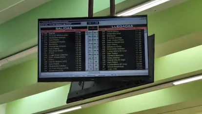 Fin huelga estación de buses