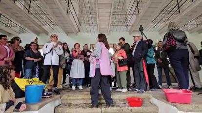 Xuntanza interxeracional no Lavadoiro das Cascas de Betanzos