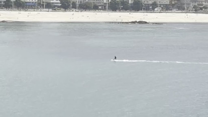 Surfista en Riazor
