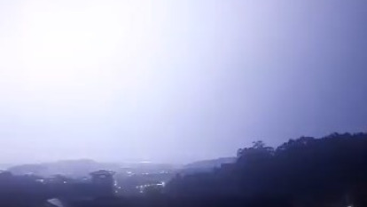 Tormenta del 24 de mayo en el área de A Coruña