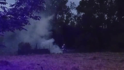 Incendio en un cobertizo en Cambre