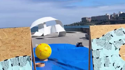 ‘A Gran Corrente’ en las playas de Riazor y Orzán