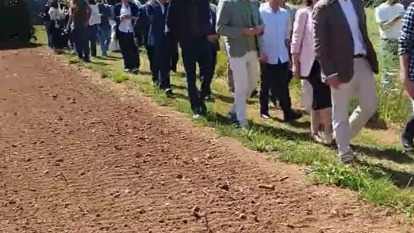 Rueda en el Centro de Formación e Experimentación Agroforestal de Guísamo