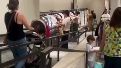 Primer día de rebajas