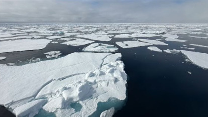 Hielo en el Ártico