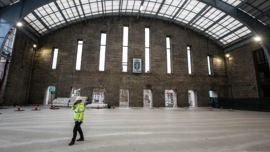 El secretario de Estado de Transportes, José Antonio Santano, explicó esta tarde en su visita a las obras que esta infraestructura "es una terminal adaptada al nuevo concepto de la movilidad"