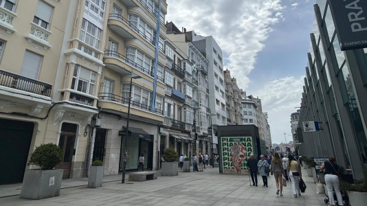 El Dépor, presente en todos los rincones de la ciudad
