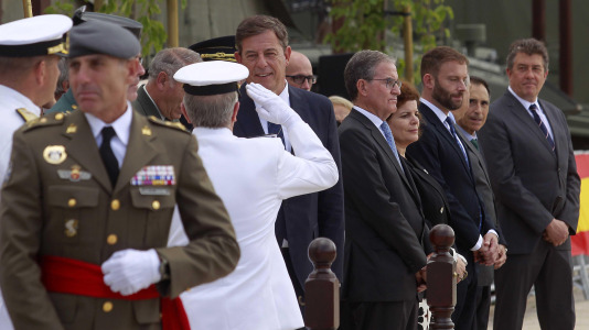 Exhibición de material militar en O Parrote por el Día de las Fuerzas Armadas @Quintana (12)
