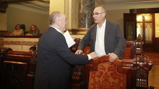 Despedida de la corporación local de A Coruña en el último pleno del mandato @Quintana (1)