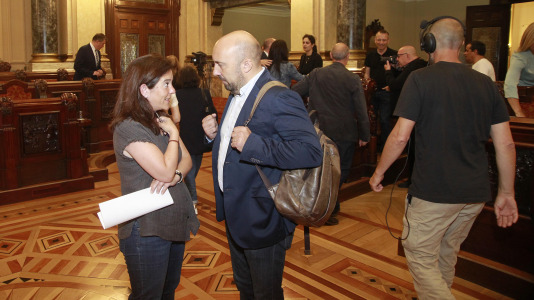 Despedida de la corporación local de A Coruña en el último pleno del mandato @Quintana (29)